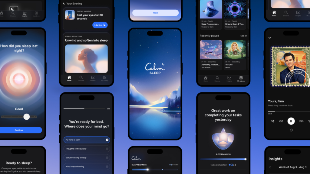 Calm Launches Stand-Alone Ios App For Sleep Support 1 Calm launches stand-alone iOS app for sleep support