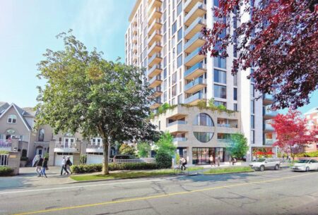 Decision On 14-Storey Tower In James Bay Delayed Following Ocp Changes Artist’s rendering of a proposed development at 205 Quebec St., 507 Montreal St. and 210 to 224 Kingston St. in James Bay. D’AMBROSIO ARCHITECTURE AND URBANISM, VIA CITY OF VICTORIA