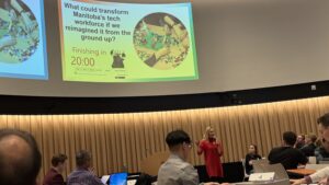 Tech Manitoba and RRC Polytech continuing education skills gap session Winnipeg Tech Week 2025