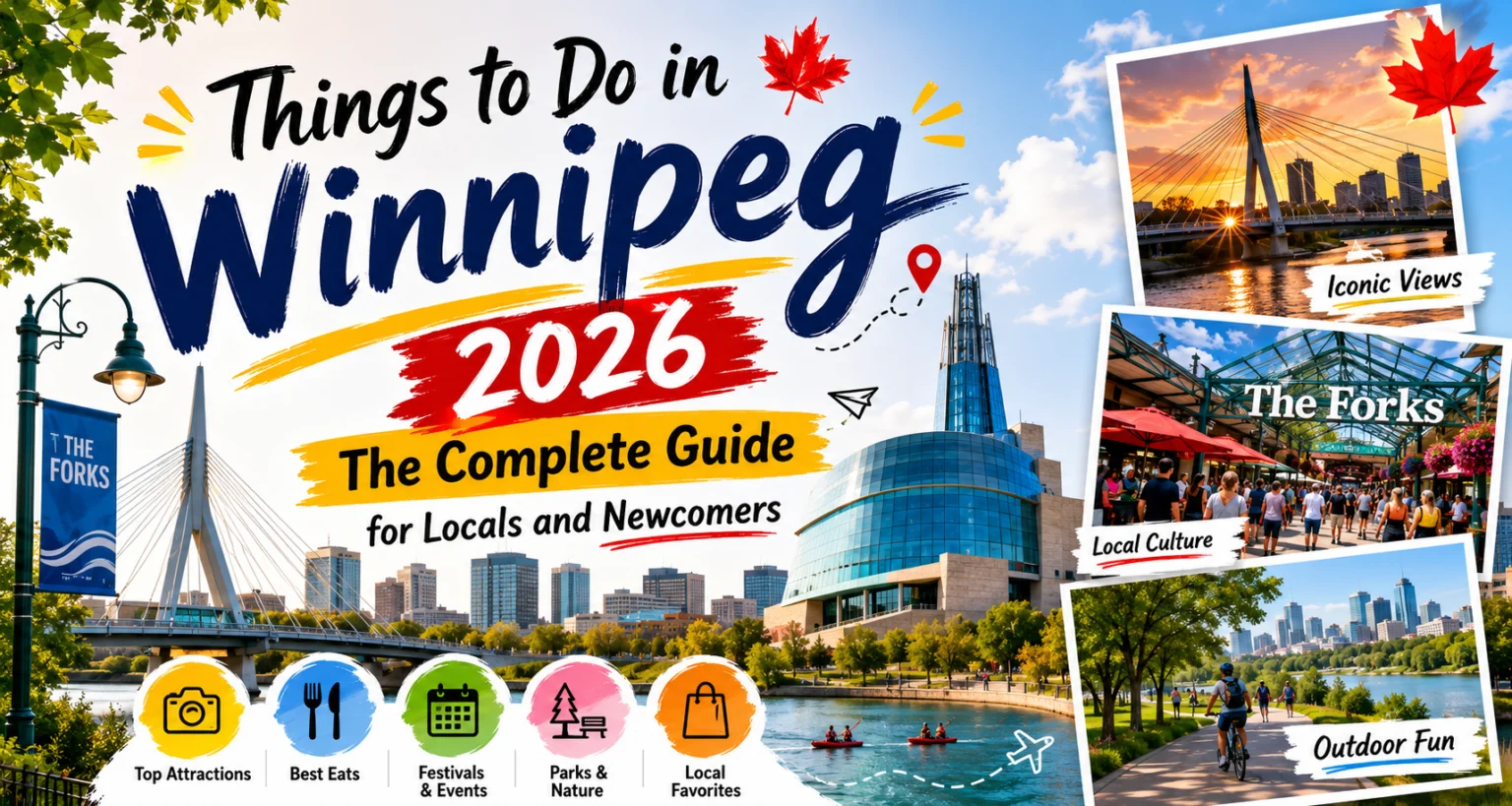 Things To Do In Winnipeg 2026 — The Complete Guide For Locals And Newcomers Things to do in Winnipeg 2026 — The Forks National Historic Site where the Red and Assiniboine Rivers meet in downtown Winnipeg Manitoba