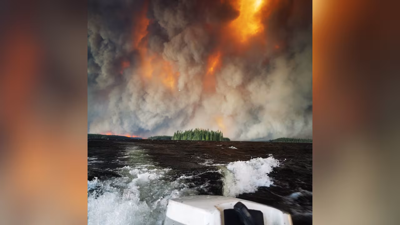 They Packed What They Could And Crossed The Lake By Boat. Behind Them, Their Entire Community Burned. - Members Of First Nation Destroyed By Northwestern Ontario Wildfire 2 They Packed What They Could and Crossed the Lake by Boat. Behind Them, Their Entire Community Burned. - Members of First Nation destroyed by northwestern Ontario wildfire