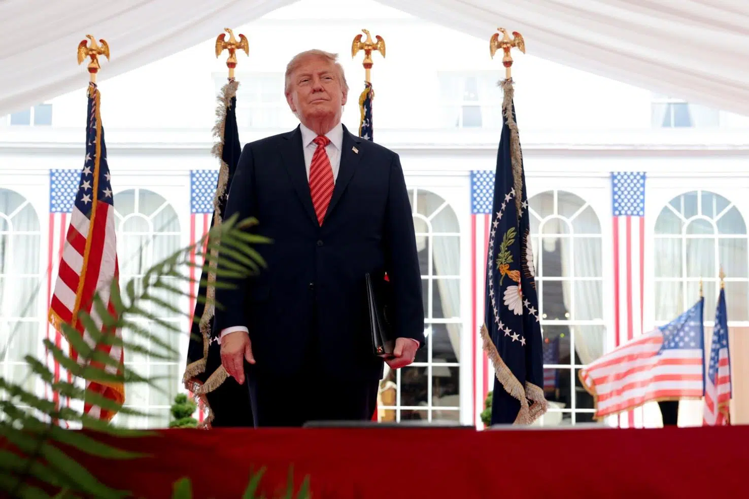 Trump Canada Iran 2026 — 5 Things Every Canadian Must Know About This Dangerous Comparison 2 Trump Canada Iran 2026 — U.S. President Donald Trump speaking to reporters in Dublin Ireland September 12 2026 comparing Canada to Iran during trade war escalation