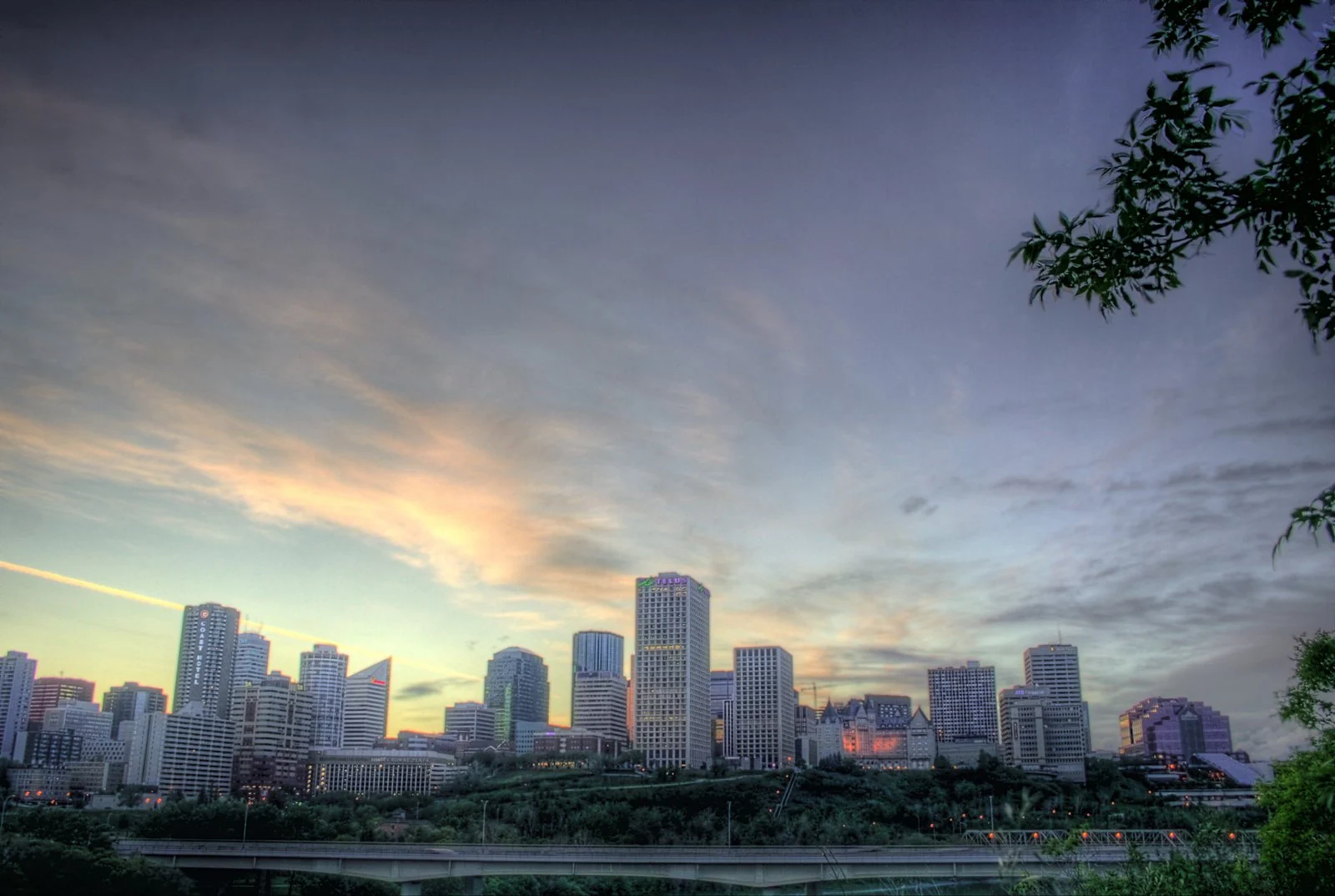 Alberta Ndp Launches Court Challenge Over Voter-List Rules — Fraud Fears Cloud Oct. 19 Referendum 1 Downtown Edmonton skyline at dusk, where the Alberta NDP filed its court challenge