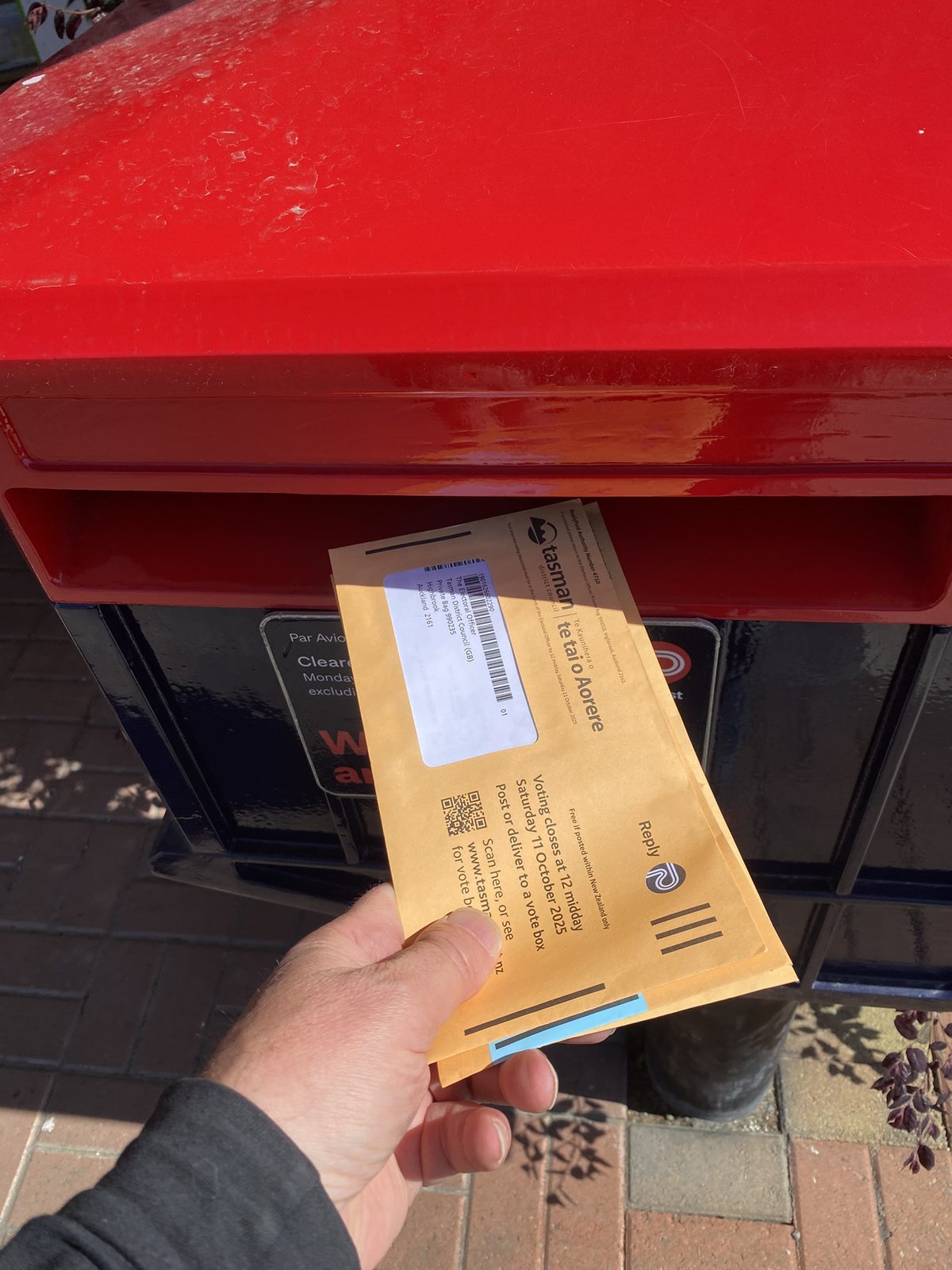Alberta Referendum Mail-In Ballots 2026 — 520,000 Voters Skip The Polls 1 A stack of sealed mail-in ballot envelopes, illustrating the Alberta Referendum Mail-In Ballots surge ahead of the October 19 referendum