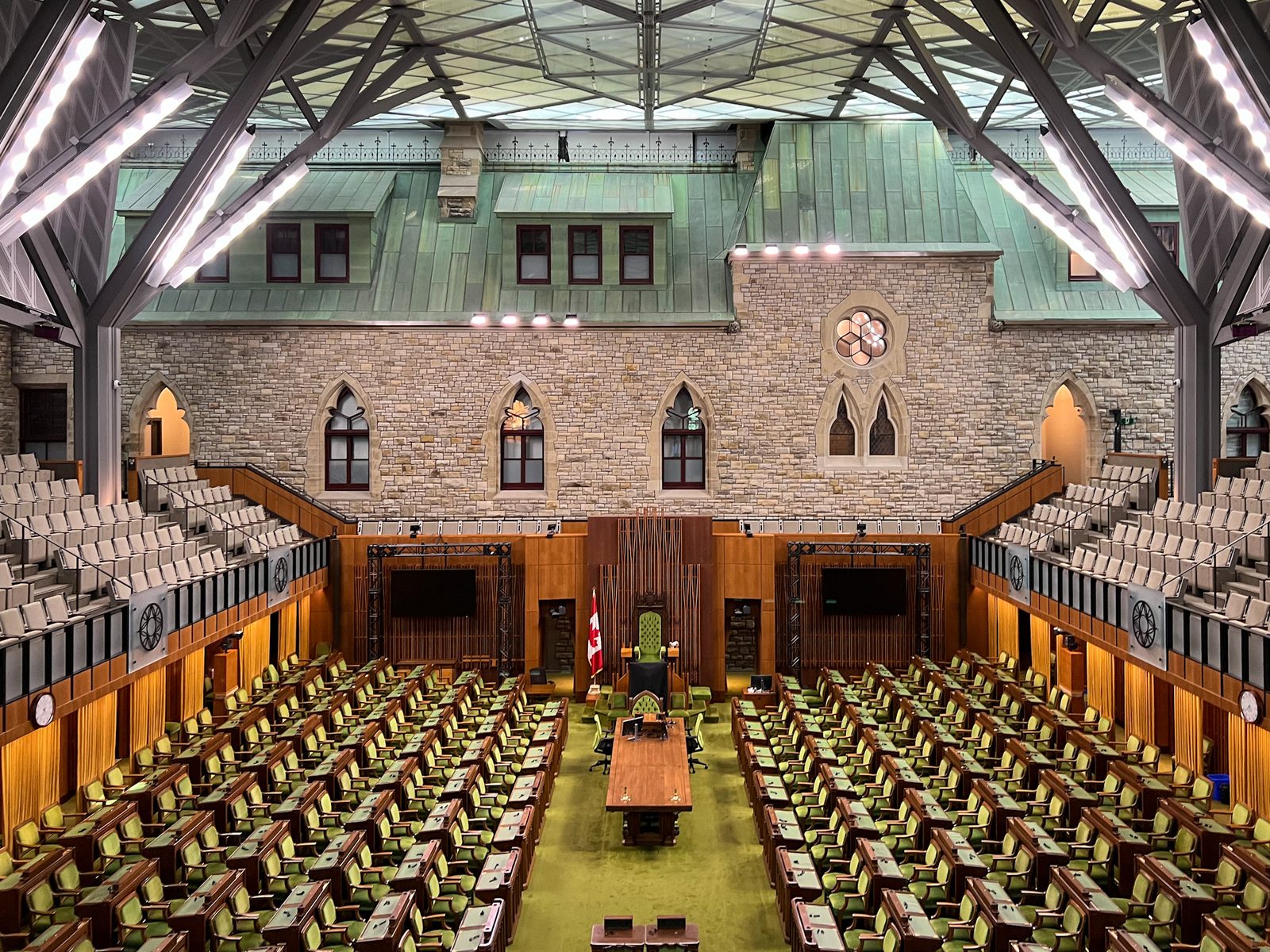 Carney Rallies Liberal Caucus 2026 — Building Canada Strong Act, New Budget And A Harder Line On Tariffs 2 Carney Rallies Liberal Caucus — House of Commons chamber in West Block
