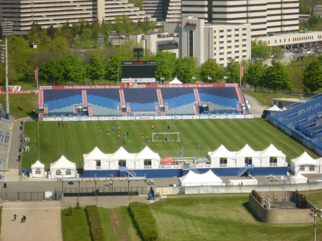Cf Montréal Stuns Cincinnati 3-1 — Prince Owusu’S Brace Ends Five-Game Skid Aerial view of Stade Saputo in Montreal, home of CF Montréal, where the club beat FC Cincinnati 3-1 on September 26, 2026