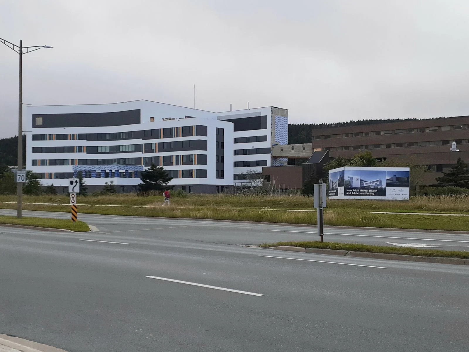 Corner Brook Health Investment 2026 — 45 New Long-Term Care Beds And Addictions Expansion 2 A modern mental health and addictions hospital under construction in St. John's, Newfoundland and Labrador