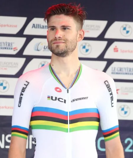 Italy Wins Mixed Team Relay Gold At 2026 Uci Road World Championships — First-Ever Title On Montreal Streets Mixed Team Relay Gold: Italian cyclist Filippo Ganna in the UCI rainbow world champion jersey at the 2022 European Championships time trial