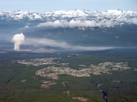 Lng Canada Phase 2 2026 — Shell And Partners Bet Big On Doubling Kitimat Output Aerial view of Kitimat, British Columbia, home of LNG Canada Phase 2