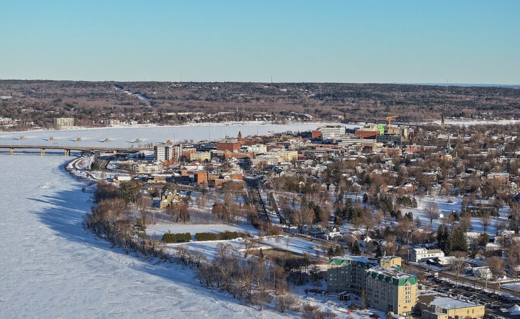 Mars And Vimy Forge Team Up — New Capital Pipeline For Canadian Defence Startups Aerial view of Fredericton, New Brunswick in winter — home of the Vimy Forge defence accelerator