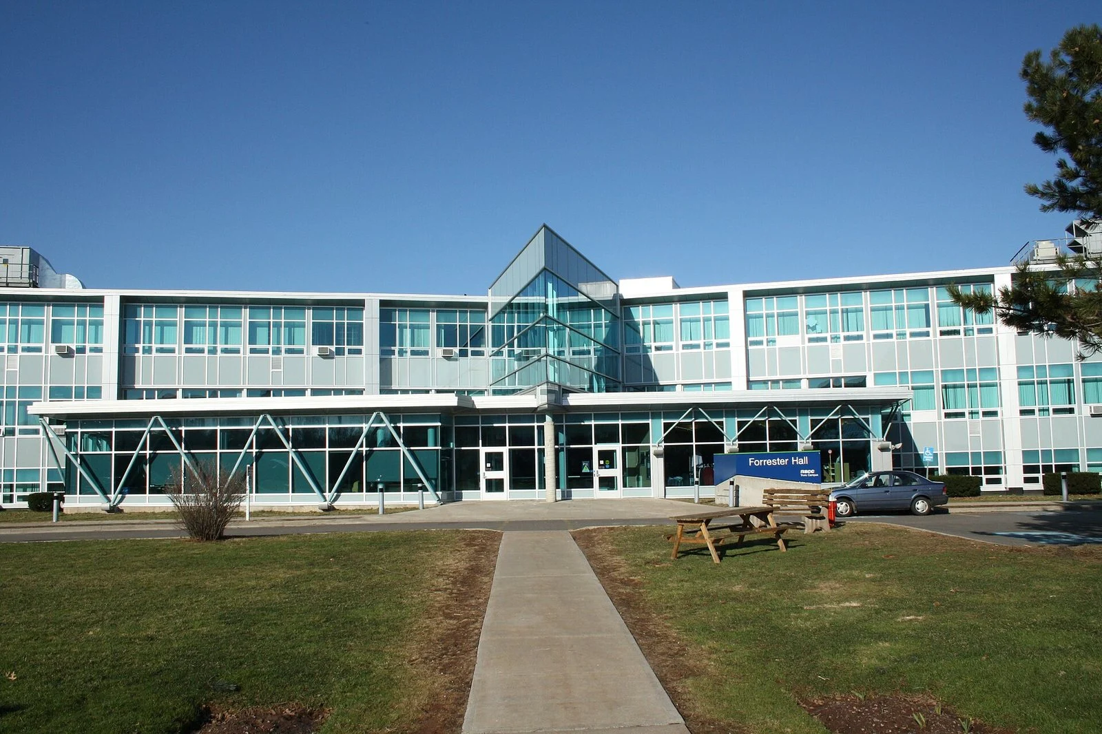 New 90-Bed Nscc Kingstec Residence Breaks Ground In Kentville — 'It Helps You Build A Community' 2 Forrester Hall, an NSCC campus building, as construction of the new NSCC Kingstec residence gets underway in Kentville