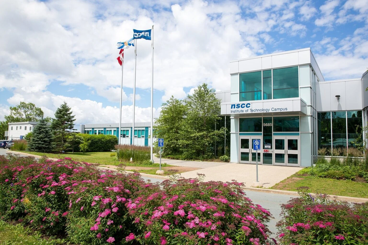 New 90-Bed Nscc Kingstec Residence Breaks Ground In Kentville — ‘It Helps You Build A Community’ NSCC Institute of Technology Campus entrance as work begins on a 90-bed NSCC Kingstec residence in Kentville, Nova Scotia