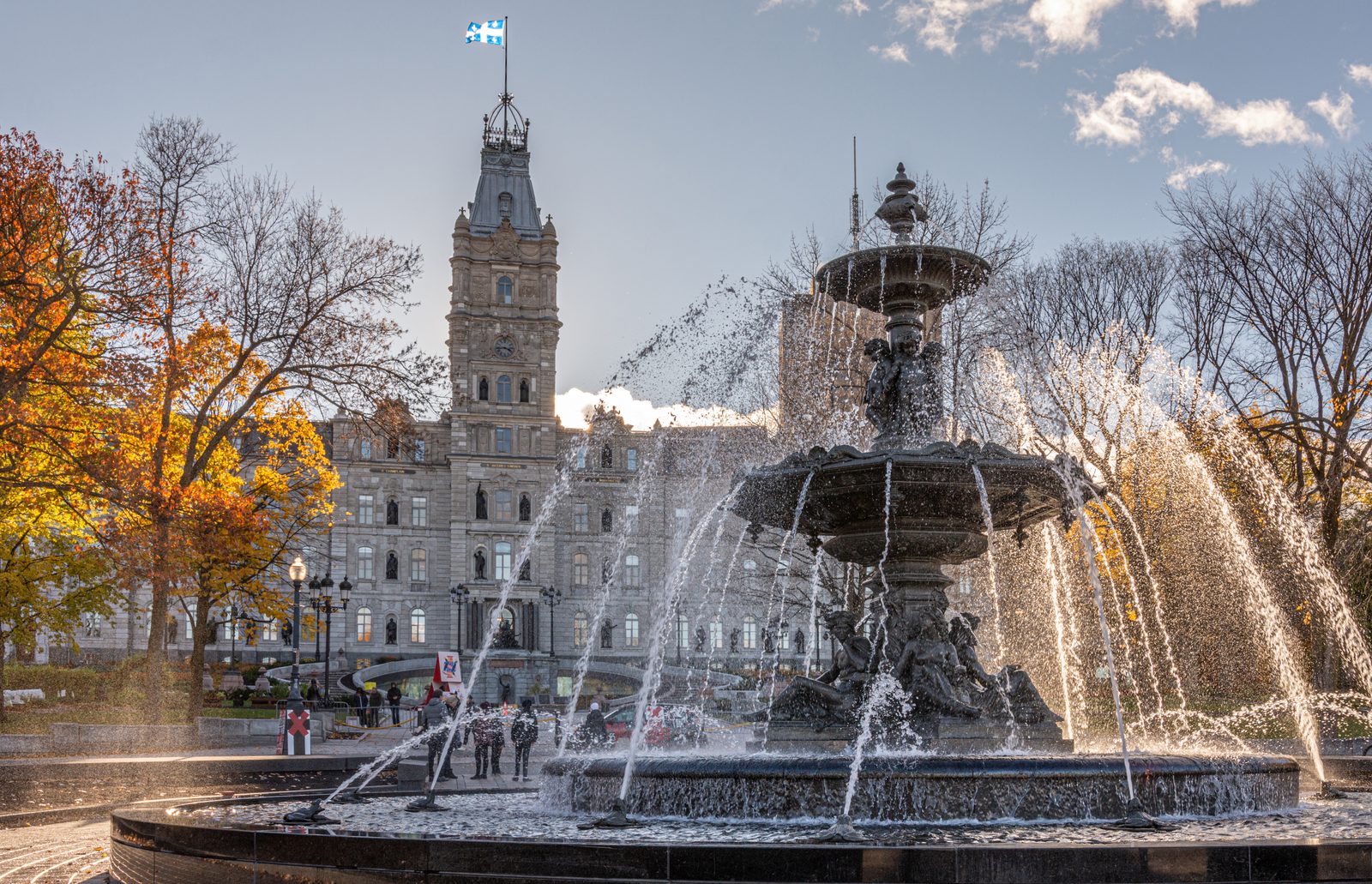 Quebec Election 2026 — Pq Leads Polls Ahead Of Final Radio-Canada Debate 2 Voters lining up at a polling station during the Quebec Election 2026 campaign