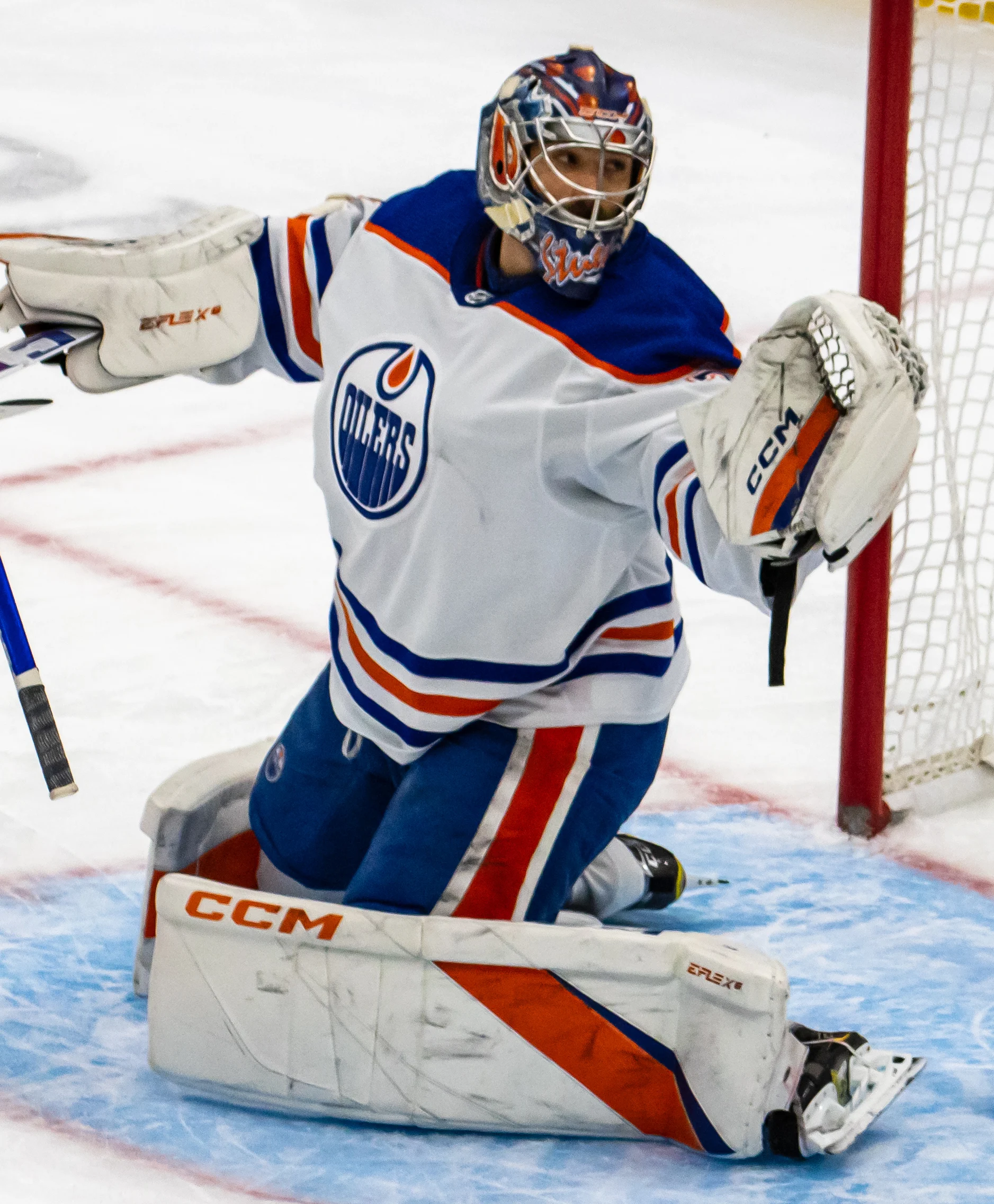 Connor Hellebuyck Jets Trade Talk Heats Up As Camp Roster Trimmed To 34 2 Stuart Skinner, signed by the Winnipeg Jets with Connor Hellebuyck suspended