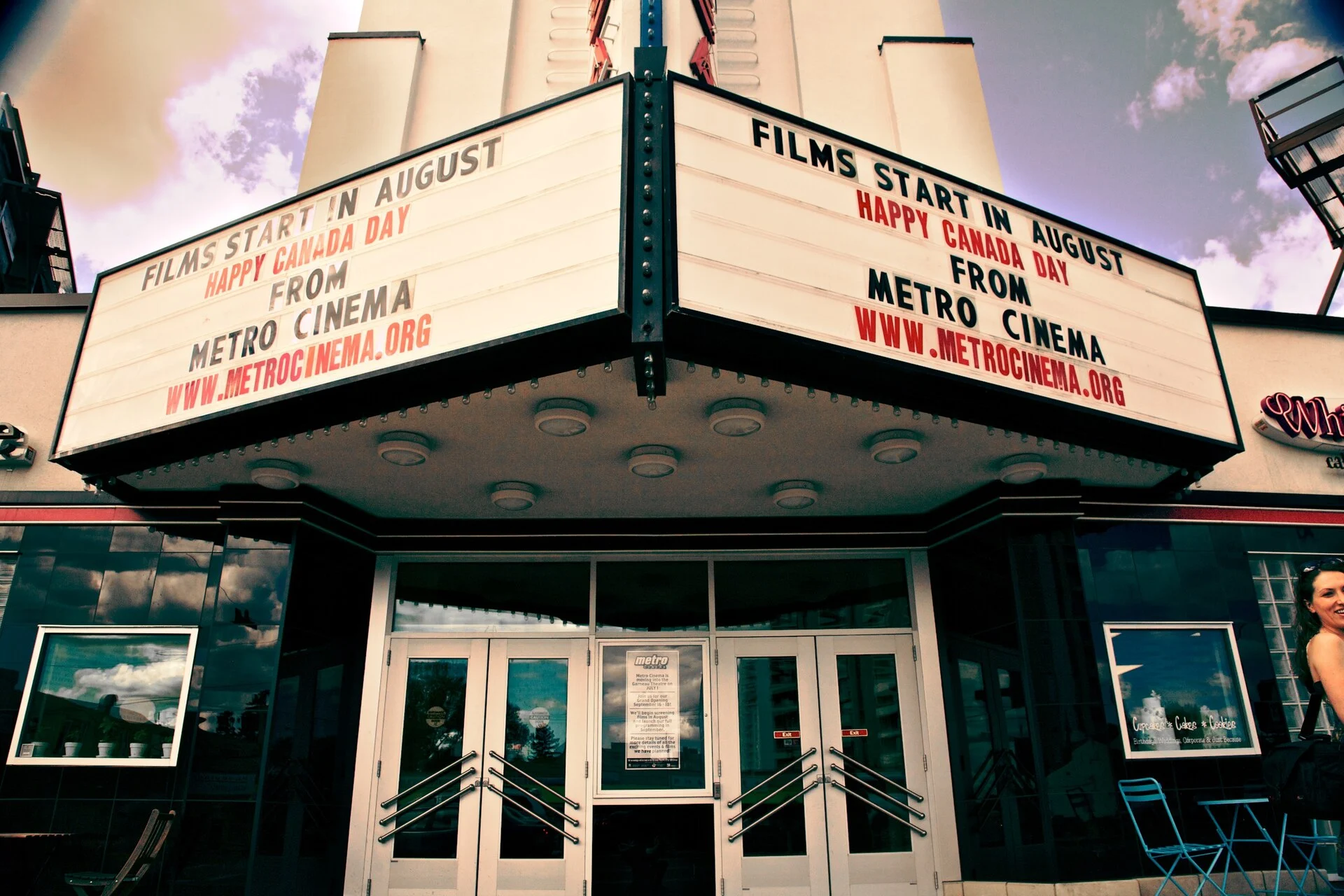Edmonton International Film Festival Opens Today For Its 40Th Edition — 160+ Films, Oscar-Qualifying Shorts 3 A classic cinema marquee, evoking the gala premieres at the Edmonton International Film Festival