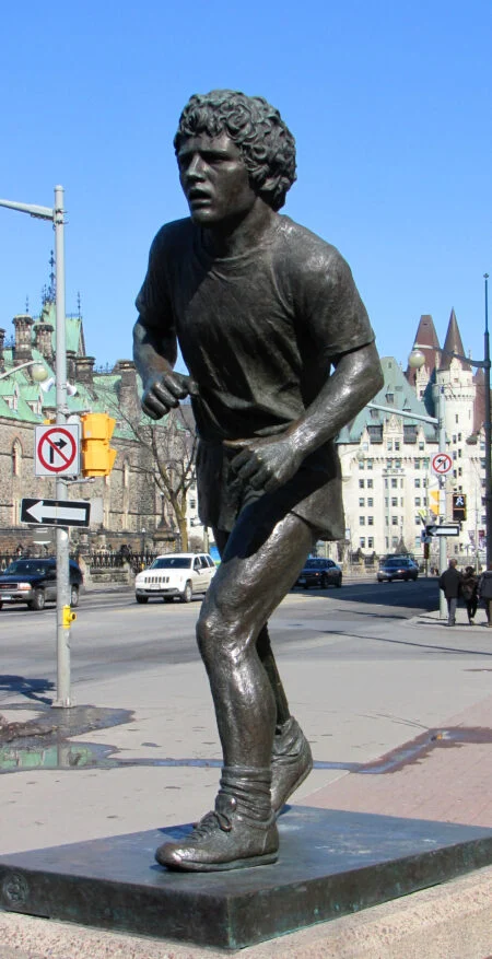 $80M For The Terry Fox Research Institute: Ottawa Bets Big On Precision Cancer Care Terry Fox statue in Ottawa, honouring the runner whose Marathon of Hope inspired the research institute