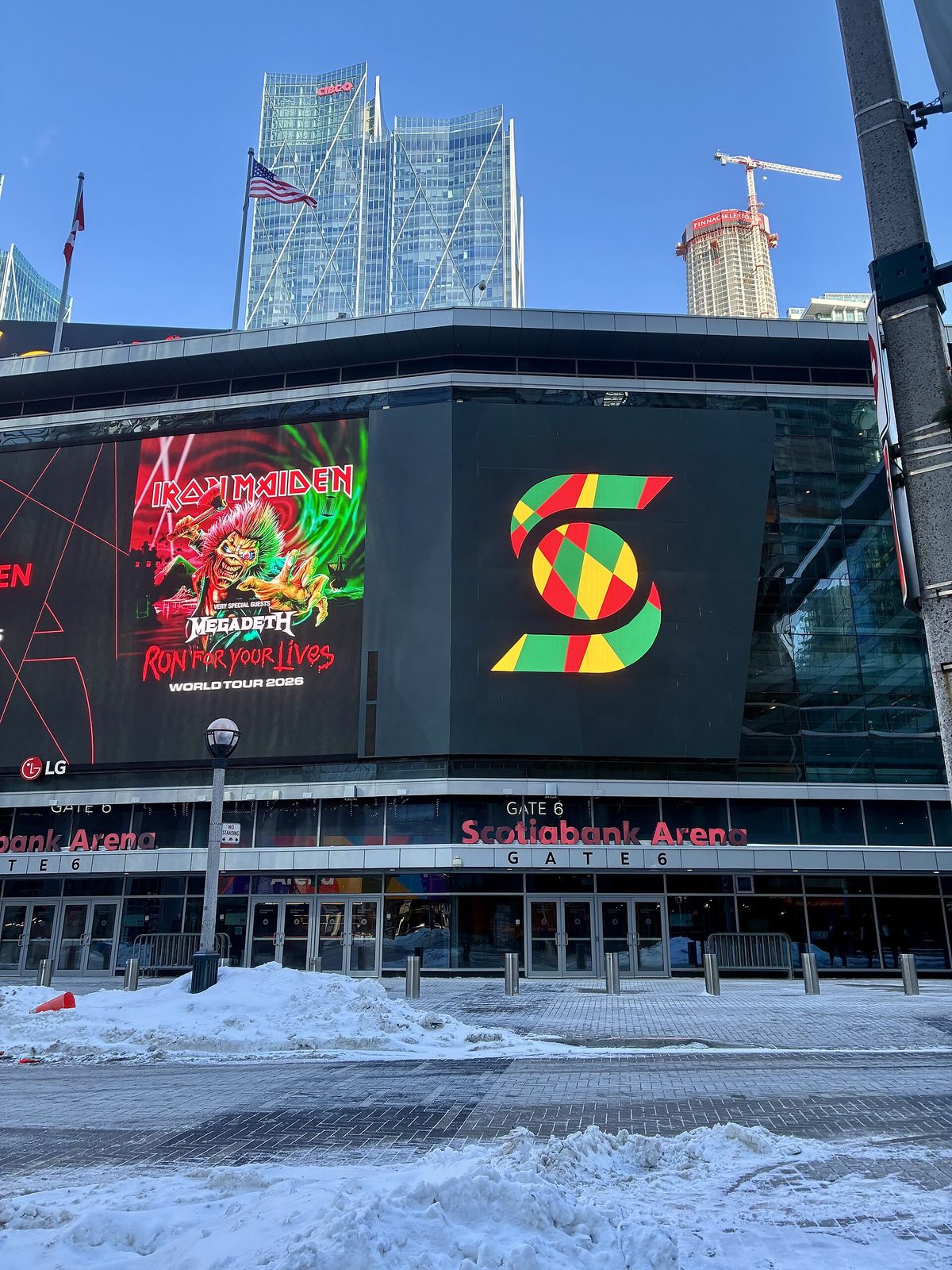 Kyle Lowry Key To The City: Toronto Throws Block Party For The Groat 1 Scotiabank Arena exterior in downtown Toronto