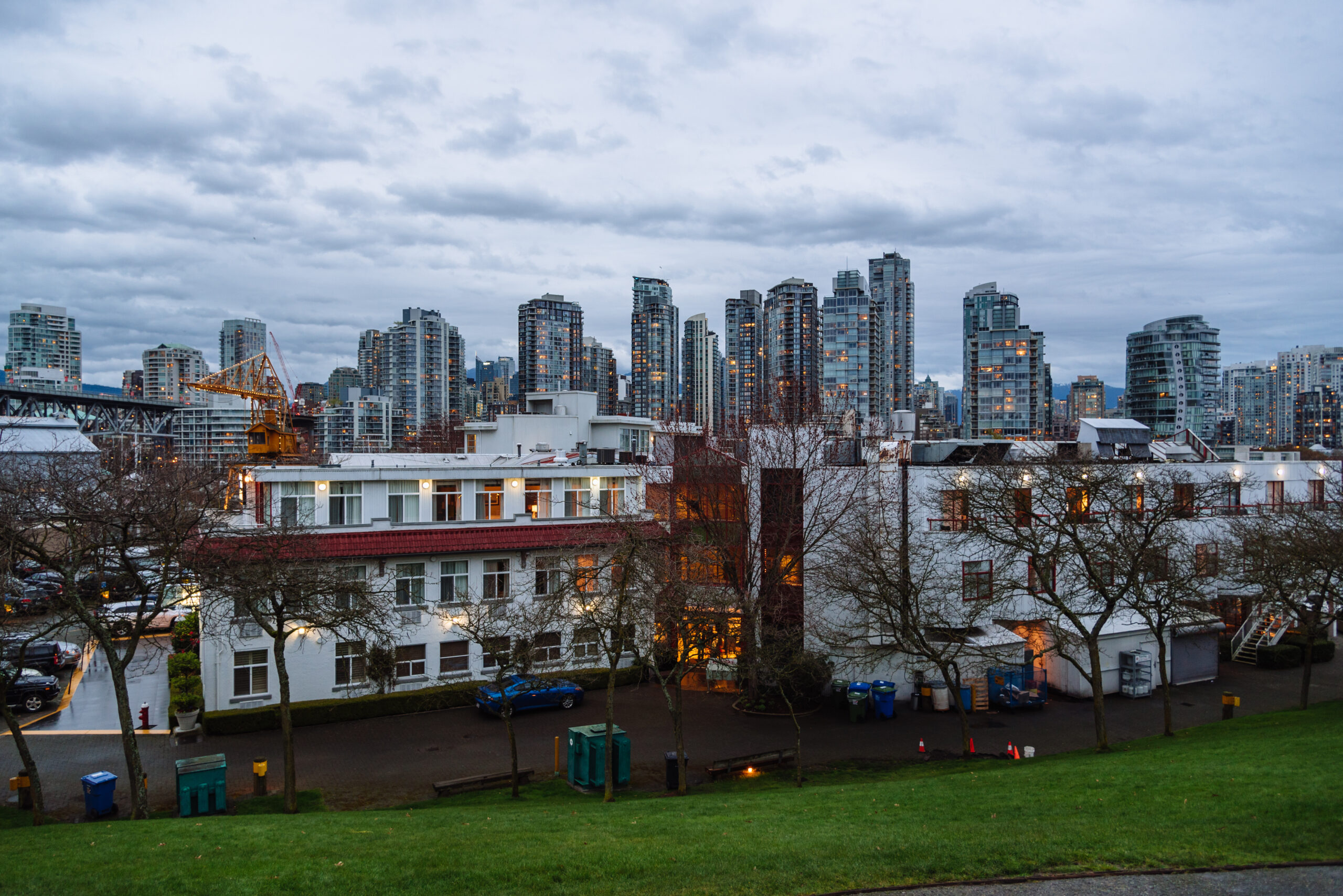 Rent Comparison Winnipeg Vs Toronto 2026 — Where $1,500 A Month Still Rents A Life 2 Vancouver skyline from Granville Island — Canada's priciest rental market