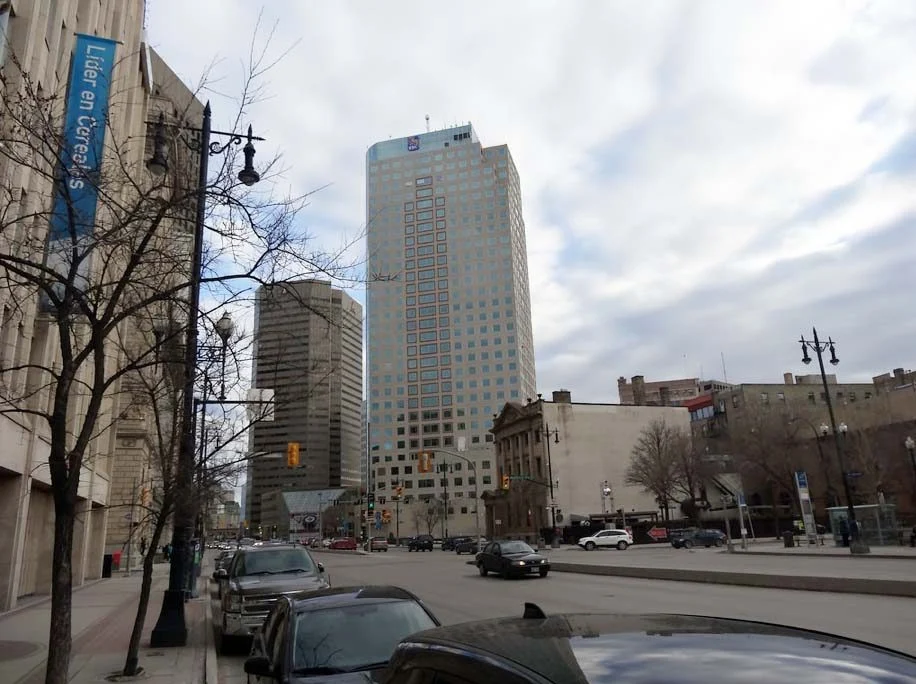 Winnipeg Mayoral Ballot 2026 — 12 Names, One Wide-Open Race As Half The City Stays Undecided 1 Downtown Winnipeg on Main Street, where the Winnipeg Mayoral Ballot race will be decided