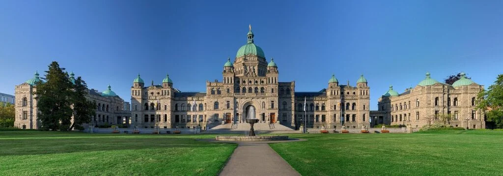 B.C. Conservatives Win Majority — BC Parliament Buildings in Victoria, British Columbia