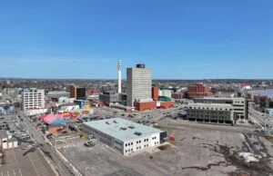 Codiac Rcmp Detachment 2026 — Moncton’S $59M Policing Hub Opens On Albert Street Moncton skyline, New Brunswick, home of the new Codiac RCMP Detachment on Albert Street