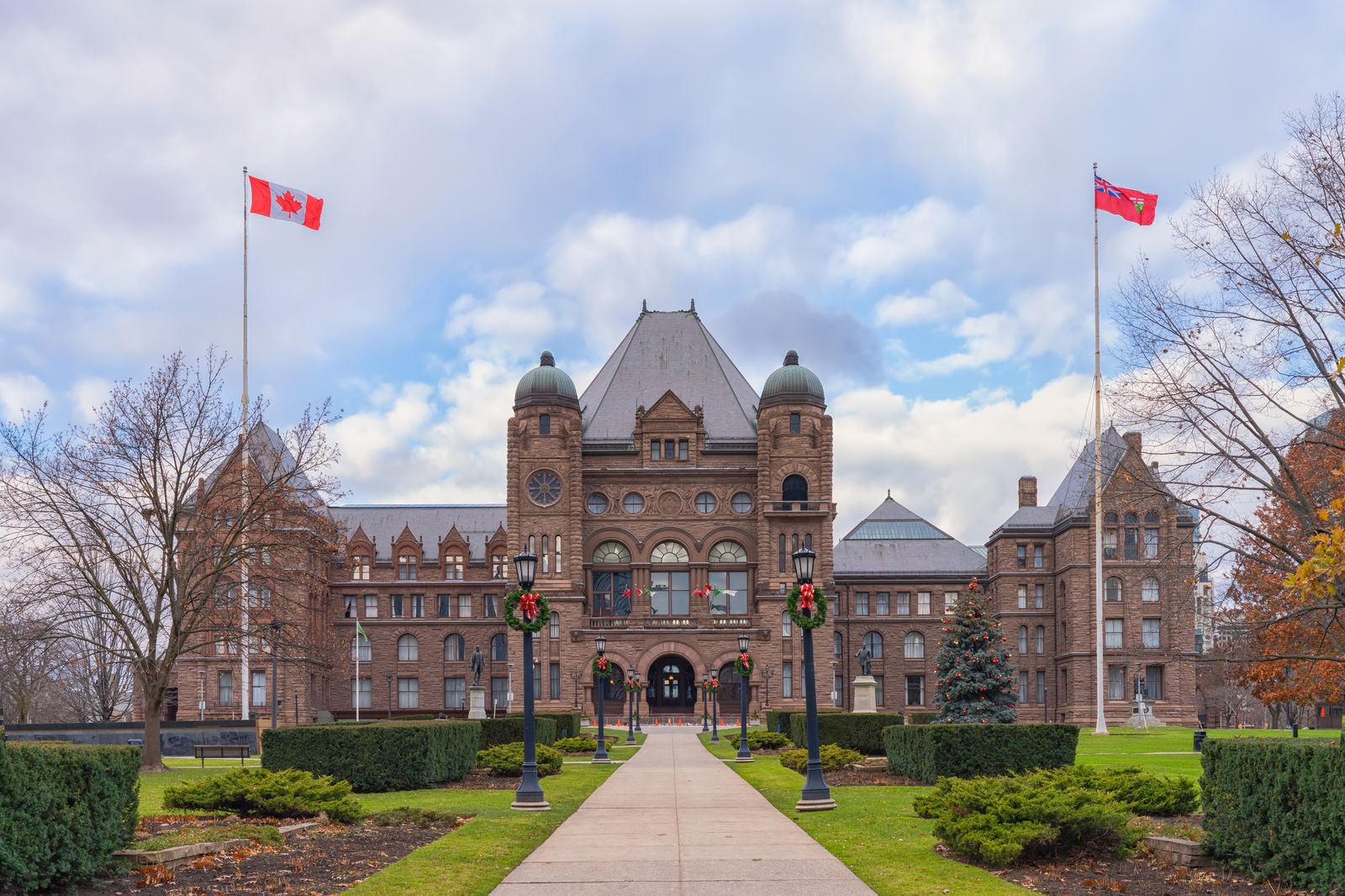Ford Tariffs 2026 — &Quot;Plan As If U.s. Tariffs Are Here For Good,&Quot; Ontario Premier Tells 1,200 At Empire Club 1 Ford Tariffs — the Ontario Legislative Building at Queen's Park, Toronto