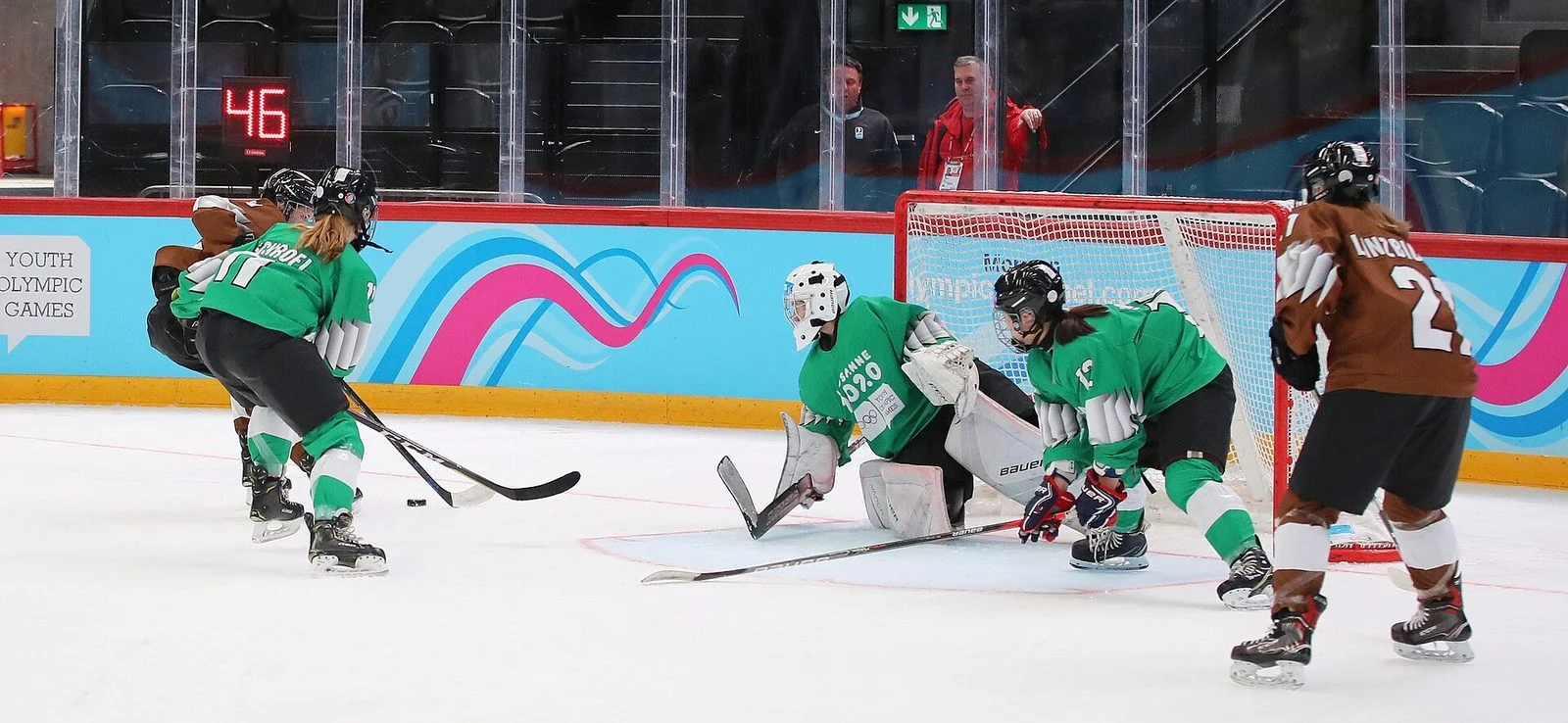 Jets Girls Hockey Legacy 2026: Nhl Puts $150,000 Into A First-Of-Its-Kind Girls Learn To Play Program 3 Young girls playing ice hockey, showing the future the Jets girls hockey legacy program is building toward