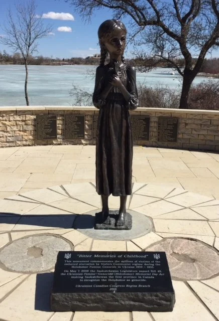 Ken Krawetz Dies 2026 — Saskatchewan Party Co-Founder Remembered At 75 3 Holodomor memorial statue in Wascana Park, Regina — Ken Krawetz championed Saskatchewan's Ukrainian community and the 2015 dedication of the Bitter Memories of Childhood statue