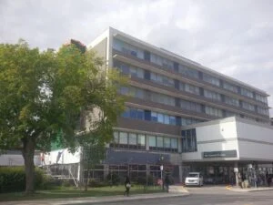 Manitoba Community Spaces 2026 — 100+ New Post-Hospital Beds For Homeless And Mental-Health Patients HSC Winnipeg Rehab Respiratory Hospital, one of the Manitoba hospitals whose discharged patients the new Manitoba Community Spaces will support