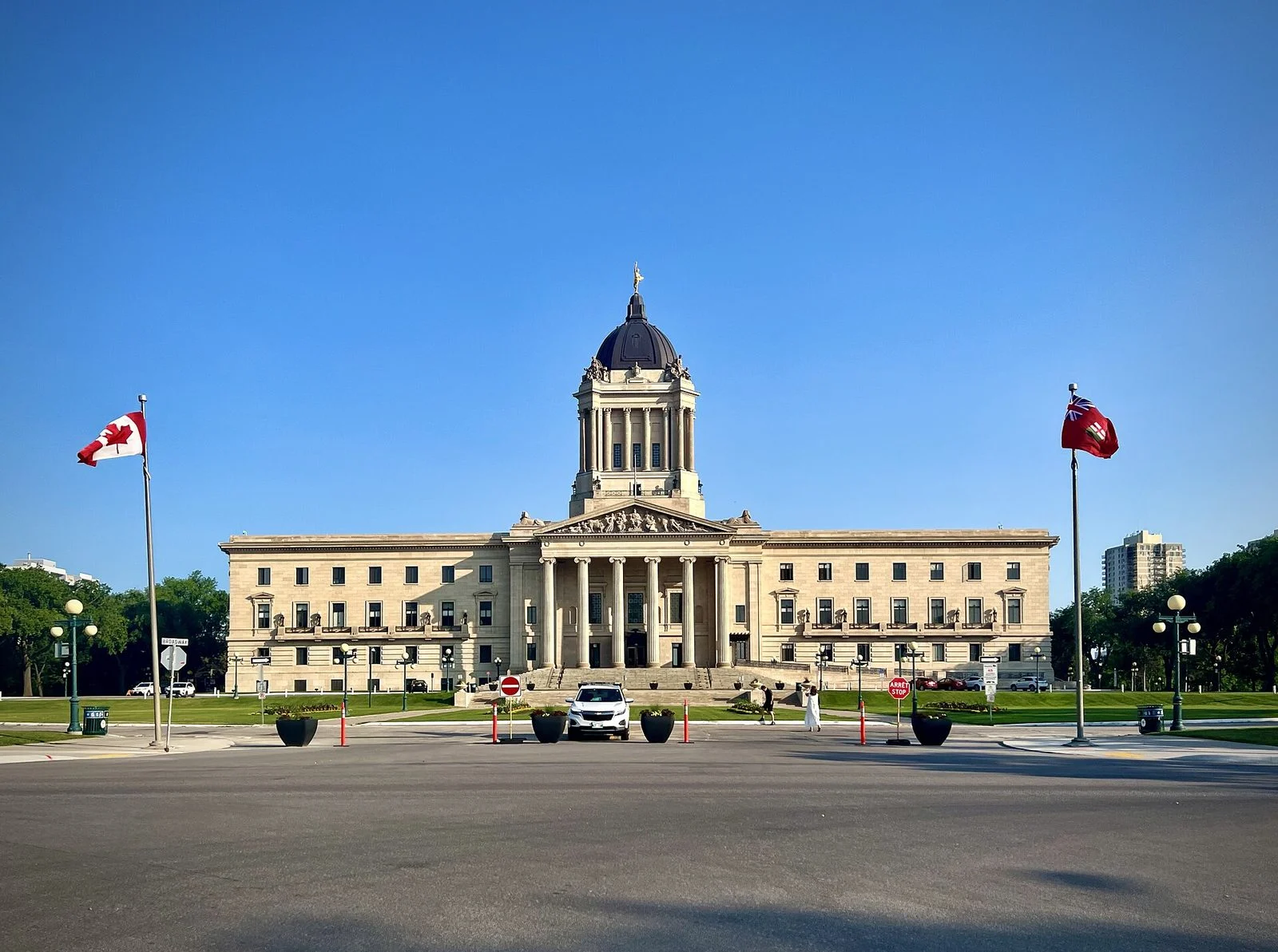 Manitoba Community Spaces 2026 — 100+ New Post-Hospital Beds For Homeless And Mental-Health Patients 2 Manitoba Legislative Building in Winnipeg, where the province announced 100+ new Manitoba Community Spaces for post-hospital care