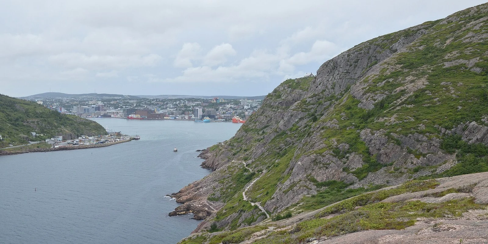 Mission To Seafarers St. John'S 2026 — New Centre Is A 'Home Away From Home' For Crew 3 The Narrows and St. John's Harbour with ships in Newfoundland and Labrador