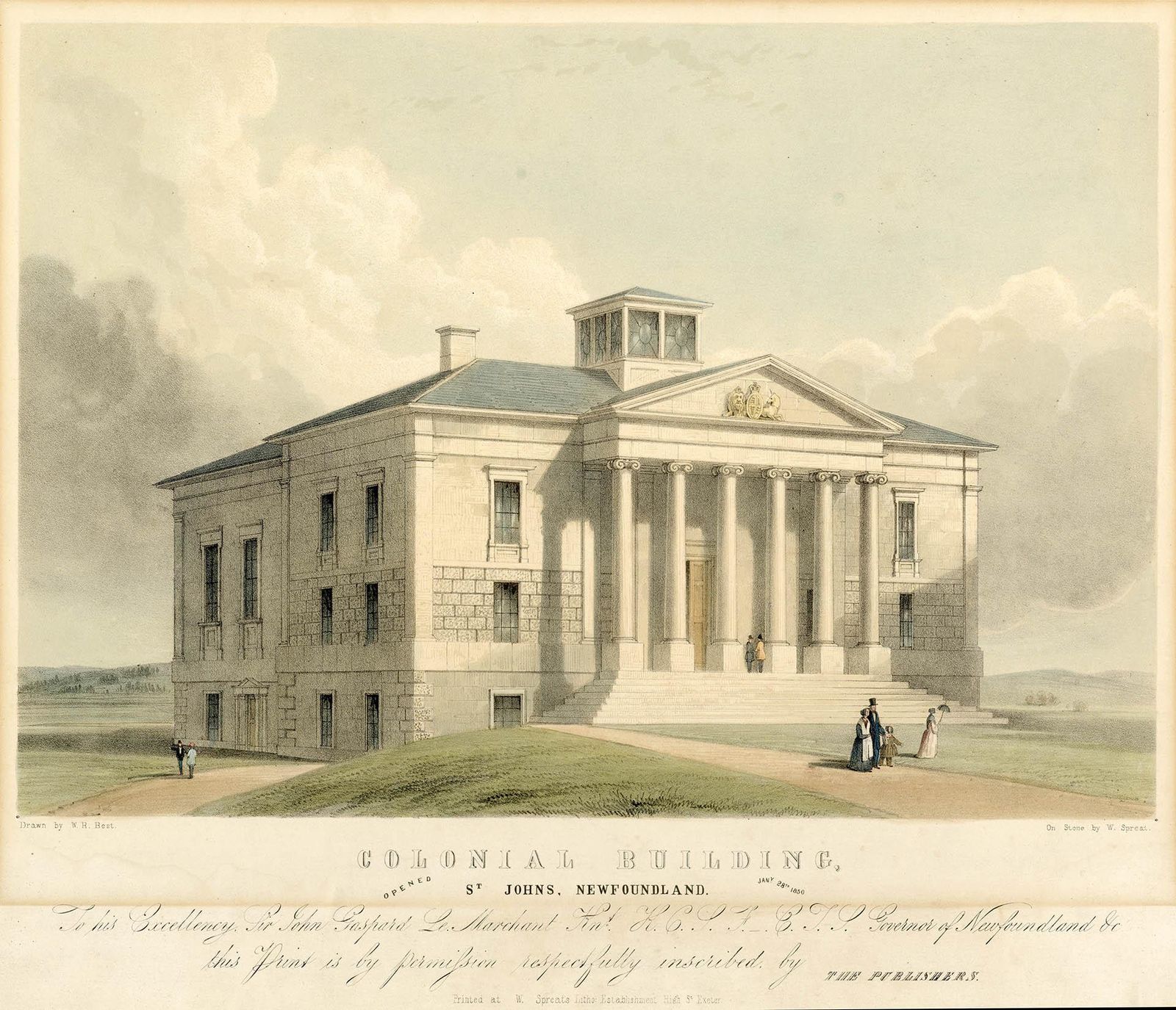 N.l. Mha Salary Review 2026 — Pay-Raise Report Lands Ahead Of Oct. 21 Showdown Over Politicians Voting Their Own Raise 1 MHA Salary Review: the Colonial Building in St. John's, the legislature's historic home, in an 1850 engraving