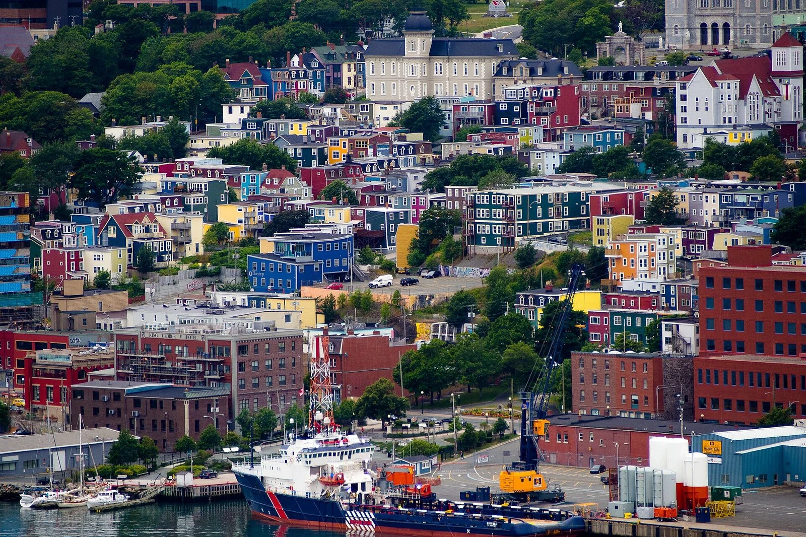N.l. Water And Wastewater Investment 2026: $23 Million For 10 Projects To Unlock 1,800 Homes 1 N.L. Water and Wastewater story: colourful Jellybean Row houses overlooking St. John's harbour