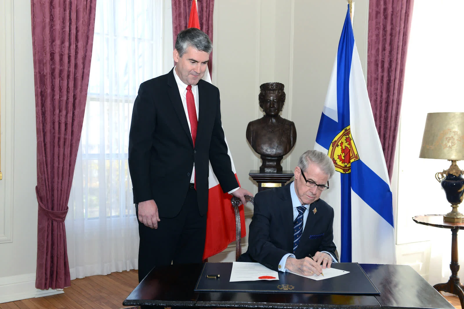 Nova Scotia Bill 148 Payout 2026: Province Agrees To Pay $470 Million To 81,000 Workers 1 Nova Scotia Bill 148: signing ceremony at the Nova Scotia legislature in Halifax, 2017