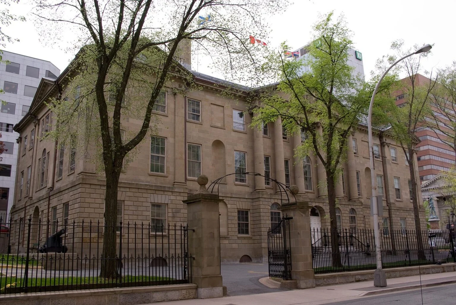 Nova Scotia Cabinet Records 2026 — Privacy Commissioner Warns New Rules Kill Transparency Nova Scotia Cabinet Records debate — exterior of Province House, the Nova Scotia legislature in Halifax