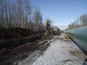 Pacific Link Pipeline 2026 — Carney And Smith Fast-Track The Alberta-To-B.c. Bitumen Route Pipeline construction in Canada, like the work proposed for the Pacific Link Pipeline route