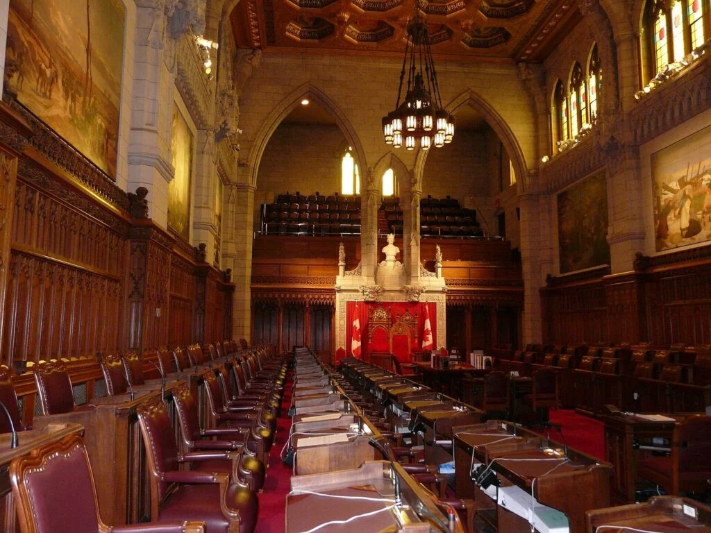 Pamela Wallin Resigns From The Senate 2026: Two Years Early And Two Seats Empty For Saskatchewan Pamela Wallin Resigns: the Senate Chamber of Canada in Ottawa