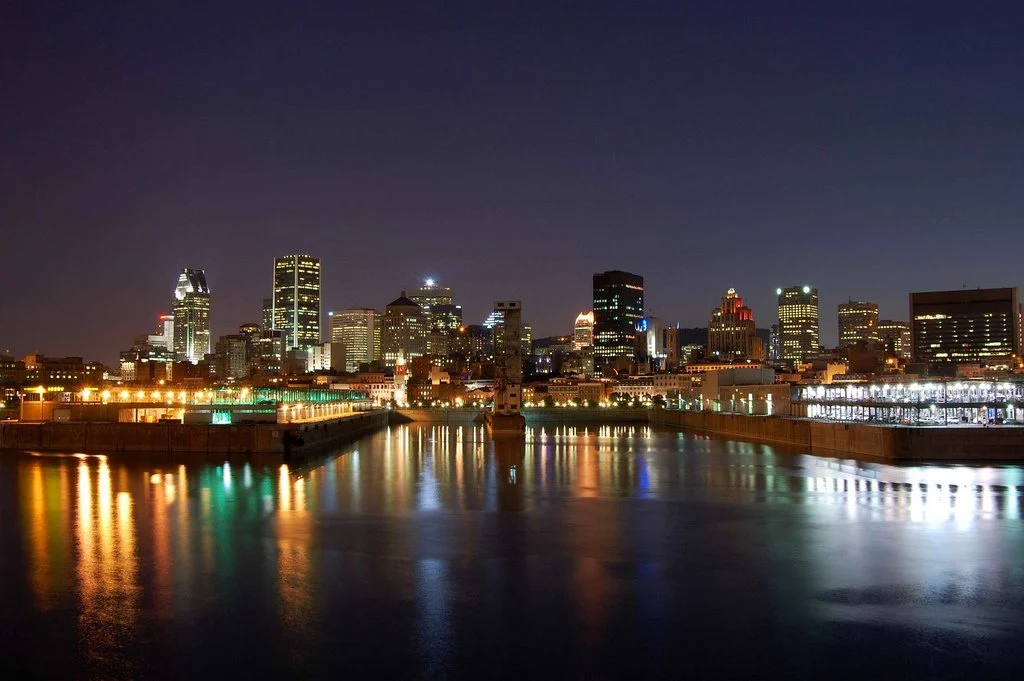 Quebec'S New Premier Unveils $28M In Emergency Homelessness Funding As Winter Nears 2 Old Port of Montreal by night