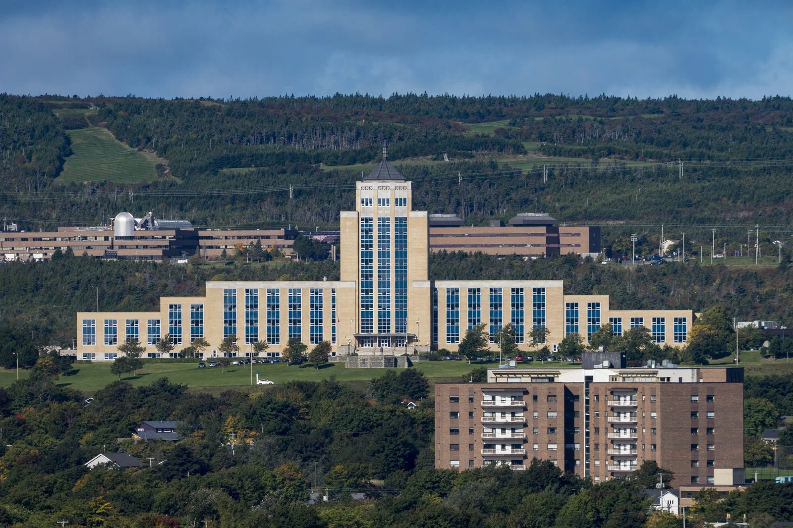 Stephenville Crossing Demolition 2026 — N.l. Axes Contaminated Building, Redevelopment Abandoned 3 The Confederation Building in St. John's, seat of the Newfoundland and Labrador provincial government