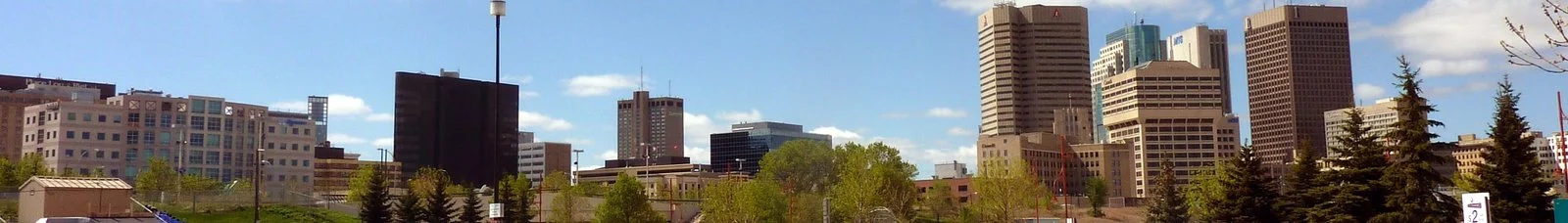 Winnipeg Advance Voting 2026 — 174 Locations Open Now, Three Weeks To Cast An Early Ballot 3 Downtown Winnipeg skyline, home to many Winnipeg Advance Voting stations